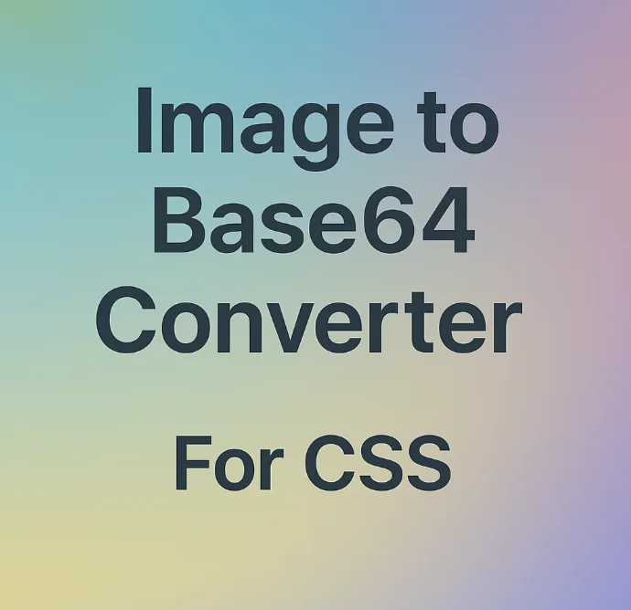 Image to Base64 Converter, For CSS or IMG - Sinan Isler › WordPress ...